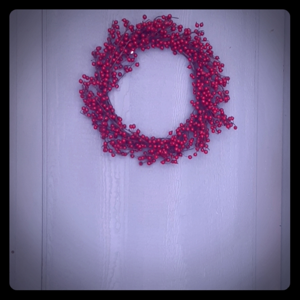 Cranberry Wreath